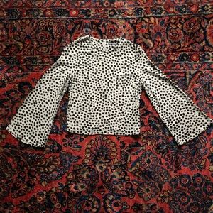 Marimekko boutique Maire bell sleeve blouse